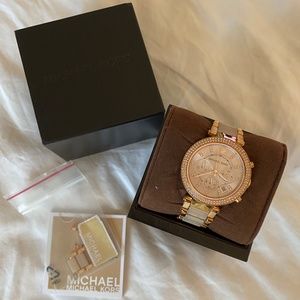 Michael Kors Rose Gold Watch